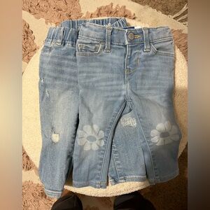 Baby Girls Jean Legging Bundle 2 pairs